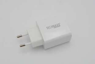 Быстрое зарядное устройство Technaxx с интерфейсом USB Type-C мощностью 20 Вт TX-196 цена и информация | Зарядные устройства для телефонов | kaup24.ee