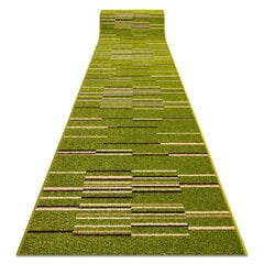 Rugsx ковровая дорожка Heat-Set Fryz Neli, зелёная, 60 см цена и информация | Ковры | kaup24.ee
