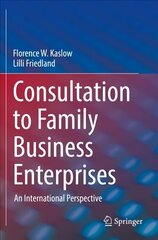 Consultation to Family Business Enterprises: An International Perspective 1st ed. 2021 hind ja info | Majandusalased raamatud | kaup24.ee