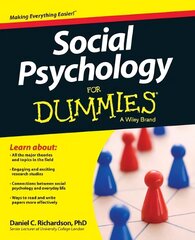 Social Psychology For Dummies цена и информация | Книги по социальным наукам | kaup24.ee