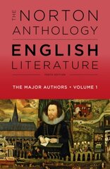 Norton Anthology of English Literature, The Major Authors Tenth Edition hind ja info | Lühijutud, novellid | kaup24.ee