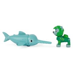 Kuju Paw Patrol (Käpapatrull) Aqua Hero Pups Rocky 6066145, roheline hind ja info | Poiste mänguasjad | kaup24.ee