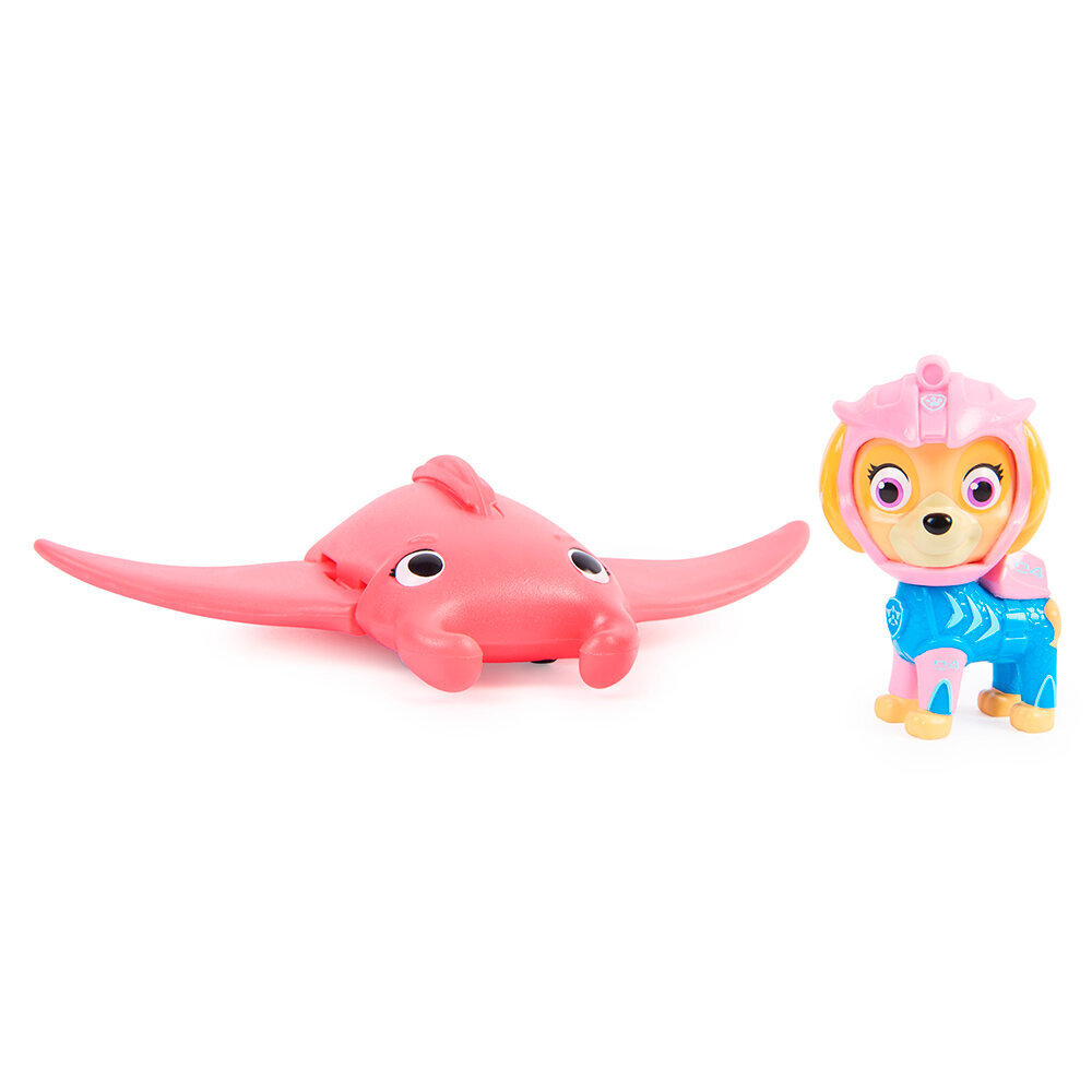 Kuju Paw Patrol (Käpapatrull) Aqua Hero Pups Skye 6066148, roosa hind ja info | Tüdrukute mänguasjad | kaup24.ee