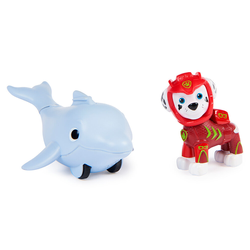 Kuju Paw Patrol (Käpapatrull) Aqua Hero Pups Marshall 6066147, punane hind ja info | Poiste mänguasjad | kaup24.ee