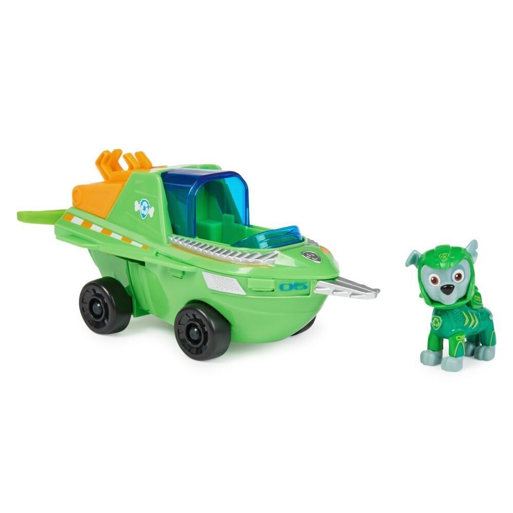 Sõiduk Paw Patrol (Käpapatrull) Aqua Themed Rocky 6066142, roheline hind ja info | Poiste mänguasjad | kaup24.ee