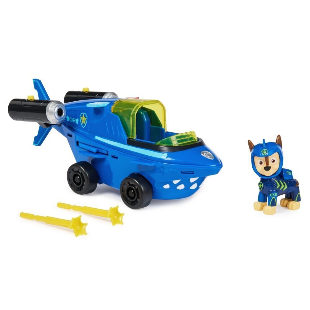 Sõiduk Paw Patrol (Käpapatrull) Aqua Themed Chase 6066140, sinine hind ja info | Poiste mänguasjad | kaup24.ee