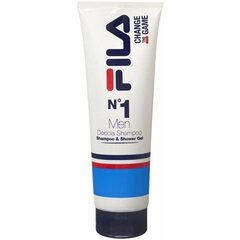 Meeste šampoon/dušigeel Fila Nº 1 For Men (250 ml) hind ja info | Dušigeelid, õlid | kaup24.ee