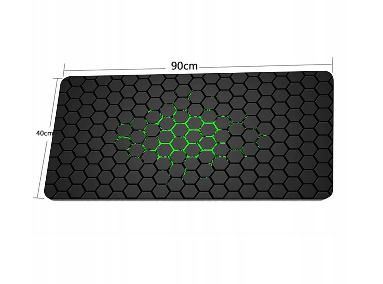 3D hiirematt XXL - 40cm x 90cm hind ja info | Hiired | kaup24.ee