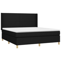 Кровать 160х200 см, черная цена и информация | Кровати | kaup24.ee
