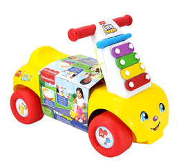 Музыкальная машинка-толокара Fisher Price, желтая цена и информация | Игрушки для малышей | kaup24.ee