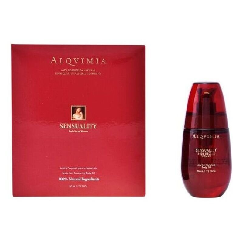 Kehaõli Sensuality Body Nectar Alqvimia, 50 ml hind ja info | Kehakreemid, kehaspreid | kaup24.ee