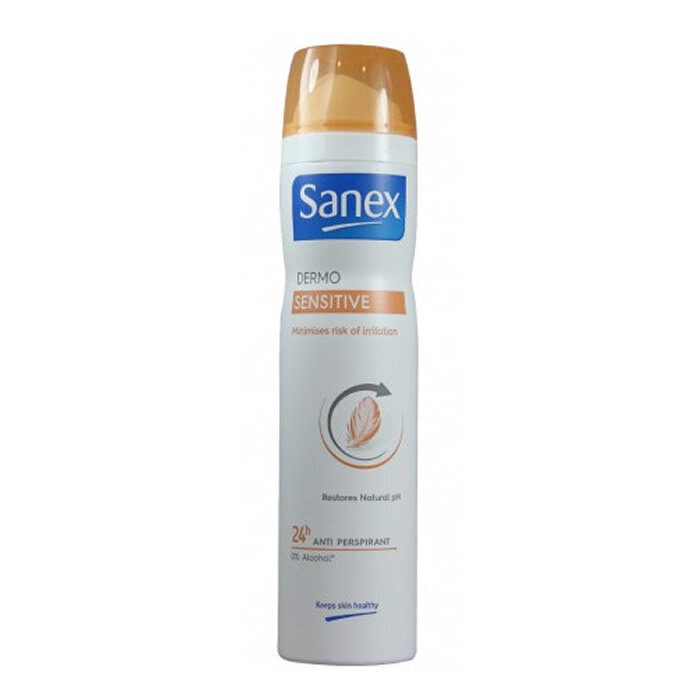 Pihustav deodorant Sanex Dermo Sensitive, 250 ml hind ja info | Deodorandid | kaup24.ee