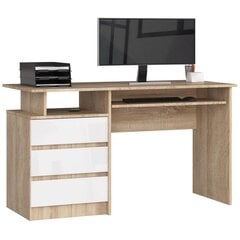Письменный стол, коричневый цена и информация | Компьютерные, письменные столы | kaup24.ee