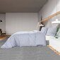 vidaXL voodipesukomplekt, hall, 200x220 cm hind ja info | Voodipesukomplektid | kaup24.ee