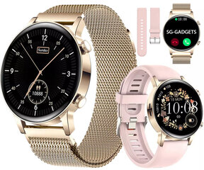 Naiste nutikell SG-Gadgets 30 Series, Kuldne hind ja info | Nutikellad (smartwatch) | kaup24.ee
