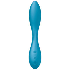 МУЛЬТИ ВИБРАТОР SATISFYER G-SPOT FLEX 1 - СИНИЙ цена и информация | Вибраторы | kaup24.ee