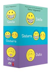 Smile/Sisters/Guts Box Set hind ja info | Noortekirjandus | kaup24.ee