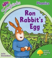 Oxford Reading Tree: Level 2: More Songbirds Phonics: Ron Rabbit's Egg, Level 2 цена и информация | Книги для подростков и молодежи | kaup24.ee