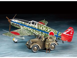 Tamiya - Kawasaki Ki-61-Id Hien (Tony) & 4x4 Light Vehicle Korugane Set, 25203 hind ja info | Klotsid ja konstruktorid | kaup24.ee