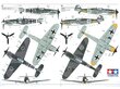 Tamiya - Messerschmitt Bf109 G-6 & Kübelwagen Type 82 Set, 25204 цена и информация | Klotsid ja konstruktorid | kaup24.ee