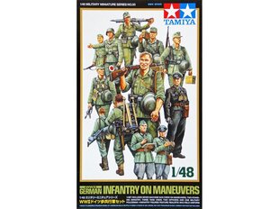 Tamiya - German Infantry On Maneuvers, 1/48, 32530 цена и информация | Конструкторы и кубики | kaup24.ee