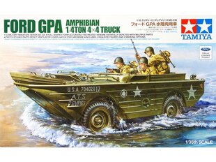 Tamiya - Ford GPA Amphibian ¼ ton 4x4 Truck, 1/35, 35336 цена и информация | Конструкторы и кубики | kaup24.ee