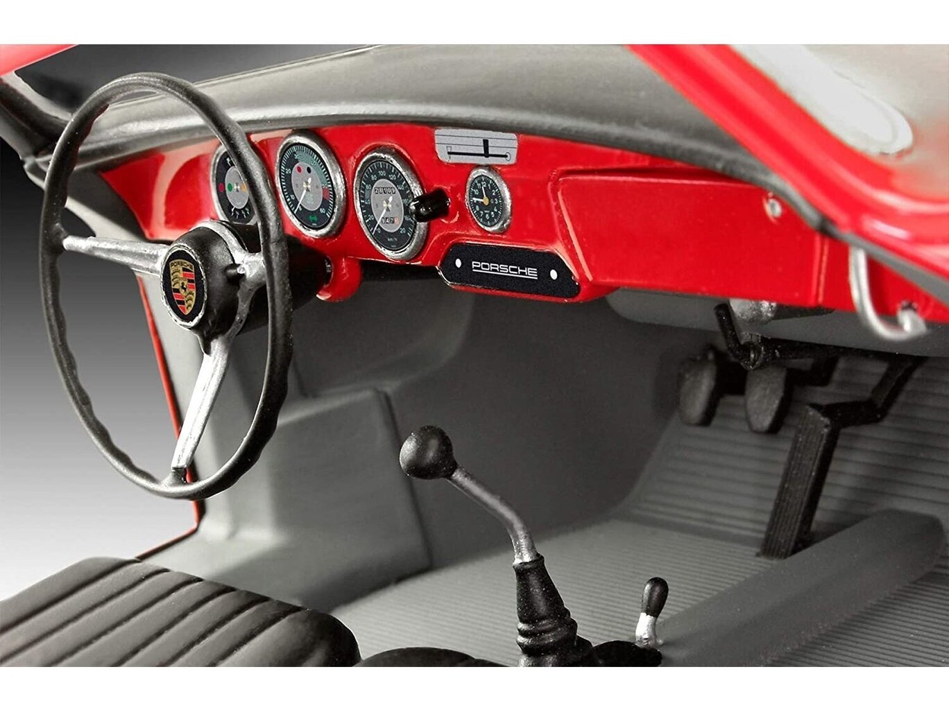 Revell - Porsche 356 Coupe (easy-click), 1/16, 07679 hind ja info | Klotsid ja konstruktorid | kaup24.ee