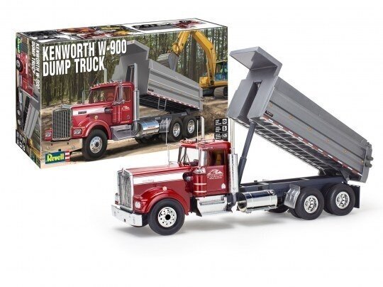 Revell - Kenworth W-900 Dump Truck, 1/25, 12628 цена и информация | Klotsid ja konstruktorid | kaup24.ee