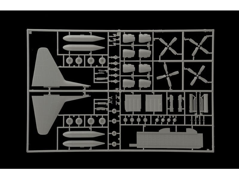 Italeri - Lockheed Martin AC-130H "Spectre", 1/72, 1310 hind ja info | Klotsid ja konstruktorid | kaup24.ee