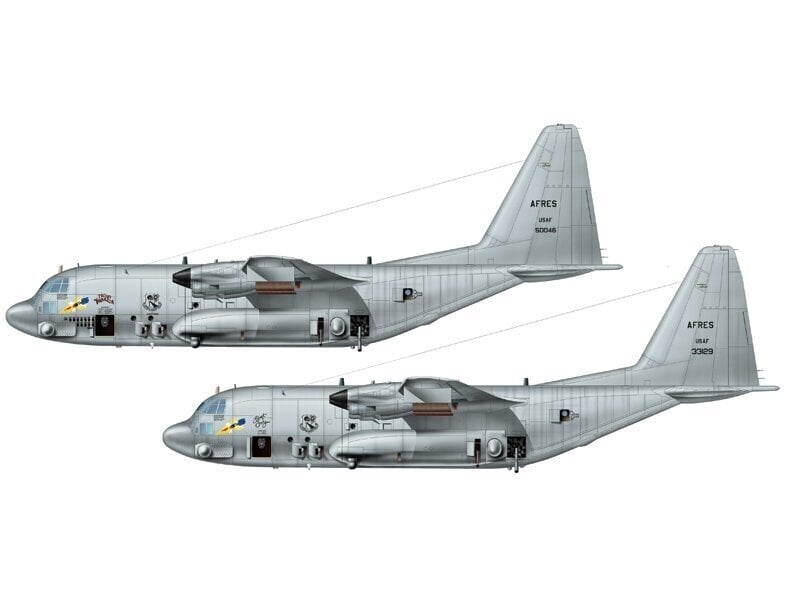 Italeri - Lockheed Martin AC-130H "Spectre", 1/72, 1310 hind ja info | Klotsid ja konstruktorid | kaup24.ee