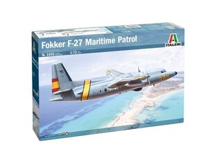 Italeri - Fokker F-27 Maritime Patrol, 1/72, 1455 цена и информация | Конструкторы и кубики | kaup24.ee