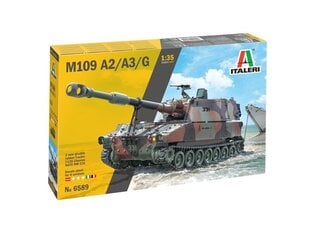 Italeri - M109 A2/A3/G, 1/35, 6589 цена и информация | Конструкторы и кубики | kaup24.ee