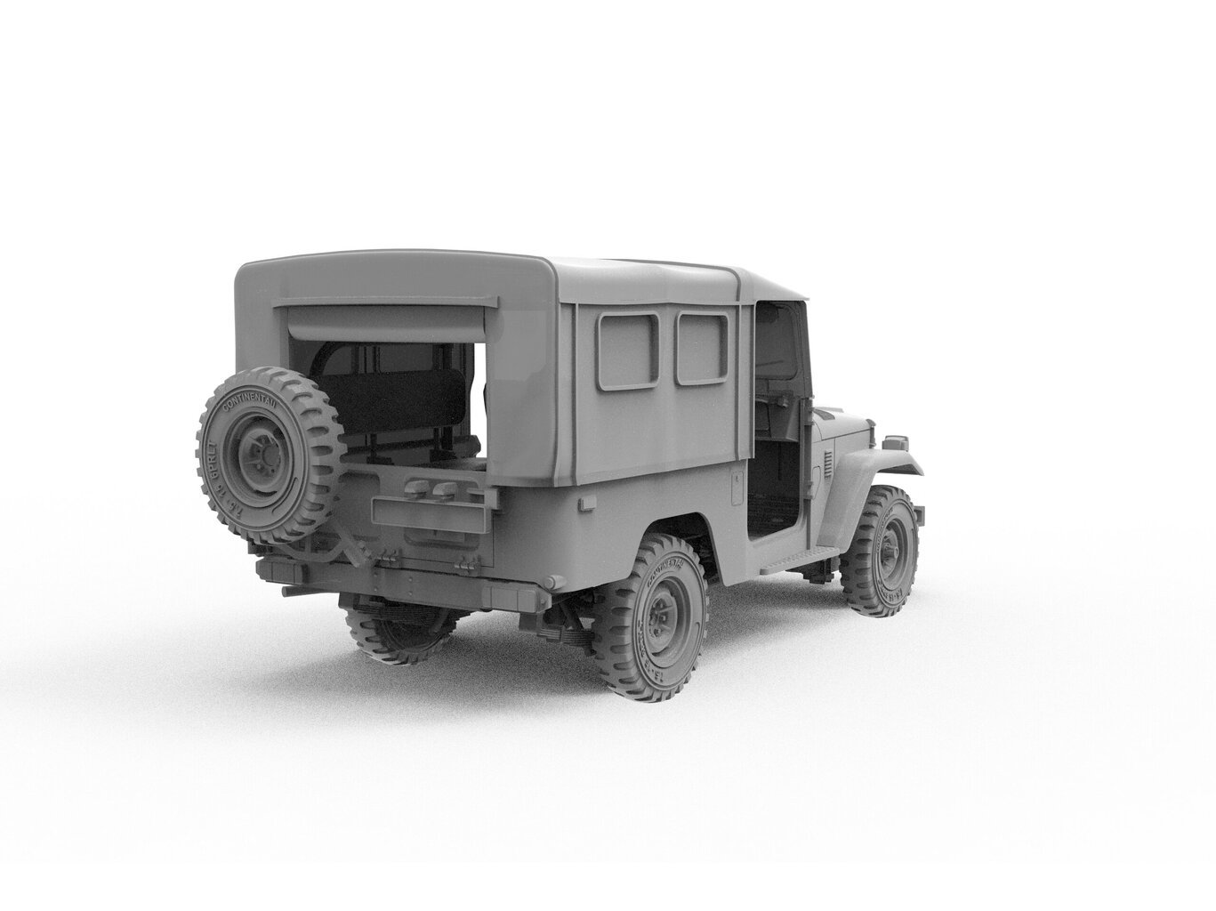 AK Interactive - Toyota Land Cruiser FJ43 SUV with Soft Top IDF & LAF, 1/35, AK35004 цена и информация | Klotsid ja konstruktorid | kaup24.ee