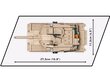 COBI - Plastkonstruktorid M1A2 Abrams, 1/35, 2622 hind ja info | Klotsid ja konstruktorid | kaup24.ee