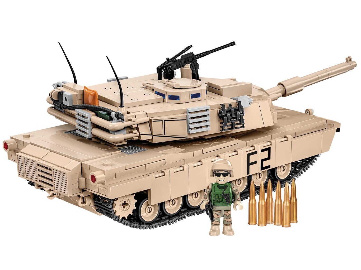 COBI - Plastkonstruktorid M1A2 Abrams, 1/35, 2622 hind ja info | Klotsid ja konstruktorid | kaup24.ee