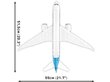 COBI - Plastkonstruktorid Boeing 787 Dreamliner, 1/110, 26603 цена и информация | Klotsid ja konstruktorid | kaup24.ee