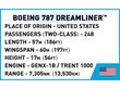 COBI - Plastkonstruktorid Boeing 787 Dreamliner, 1/110, 26603 hind ja info | Klotsid ja konstruktorid | kaup24.ee