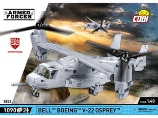 COBI - Plastkonstruktorid Bell-Boeing V-22 Osprey, 1/48, 5836 hind ja info | Klotsid ja konstruktorid | kaup24.ee