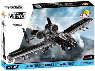 COBI - Plastkonstruktorid A-10 Thunderbolt II Warthog, 1/48, 5837 hind ja info | Klotsid ja konstruktorid | kaup24.ee