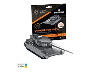 Конструктор Metal Time Conqueror FV214, 1/72, MT069 цена и информация | Конструкторы и кубики | kaup24.ee