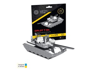 Metal Time - Metallistkonstruktorid Oplot T-84, 1/72, MT058 цена и информация | Конструкторы и кубики | kaup24.ee