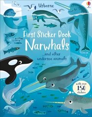 First Sticker Book Narwhals цена и информация | Книги для малышей | kaup24.ee