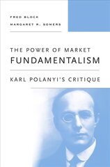 The Power of Market Fundamentalism: Karl Polanyi's Critique hind ja info | Ühiskonnateemalised raamatud | kaup24.ee