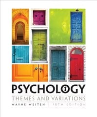 Psychology: Themes and Variations 10th edition hind ja info | Ühiskonnateemalised raamatud | kaup24.ee