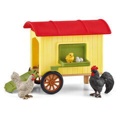 Курятник Schleich Farm World цена и информация | MUST Металлическая бутылочка с Ярким рисунком (без BPA) (500ml) для мальчиков от 3+ лет Серая с Машинкой | kaup24.ee