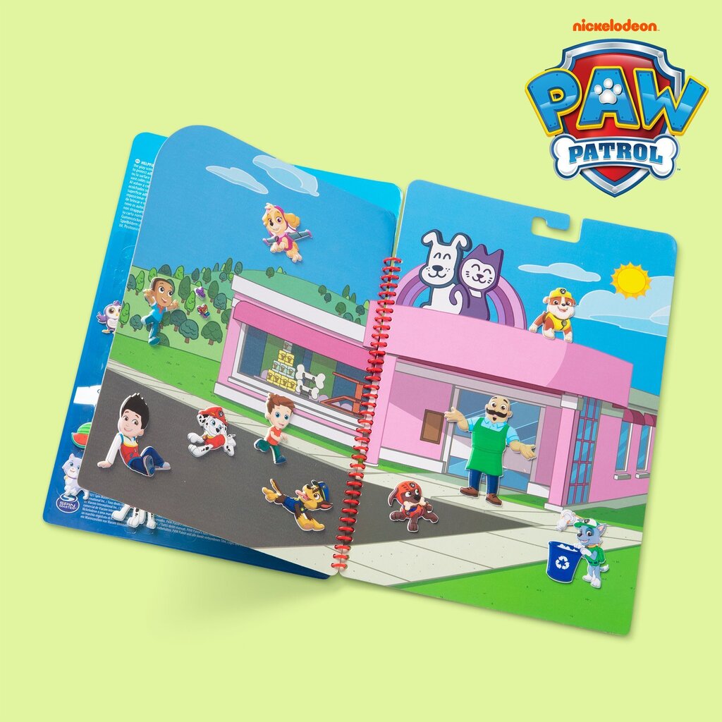 Paw Patrol Adventure Bay korduvkasutatavad paksud kleebised цена и информация | Arendavad mänguasjad | kaup24.ee