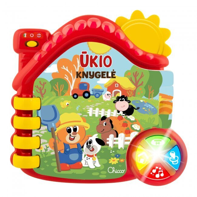 Interaktiivne raamat väikelastele Chicco hind ja info | Imikute mänguasjad | kaup24.ee