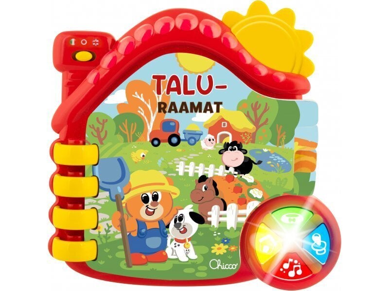 Interaktiivne raamat väikelastele Chicco hind ja info | Imikute mänguasjad | kaup24.ee