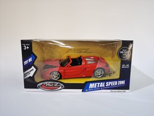 Automudel MSZ Porsche Carreta GT, punane hind ja info | Poiste mänguasjad | kaup24.ee