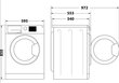 Indesit MTWC71252WPL цена и информация | Pesumasinad | kaup24.ee